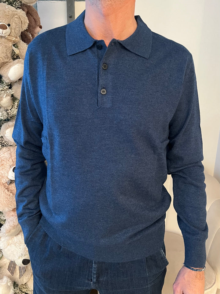 POLO LANA VISCOSA
