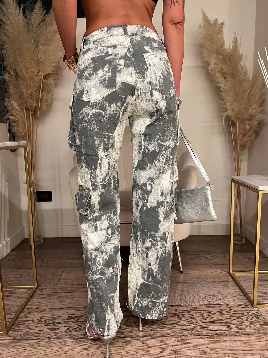 JEANS CARGO CAMOUFLAGE