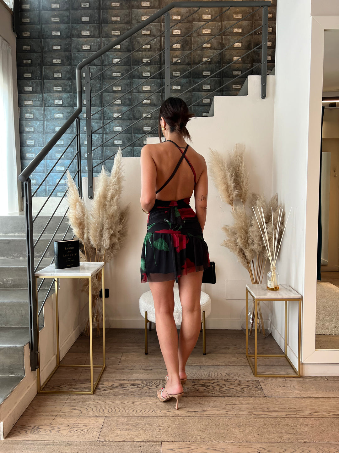 ABITINO TULLE FIORI