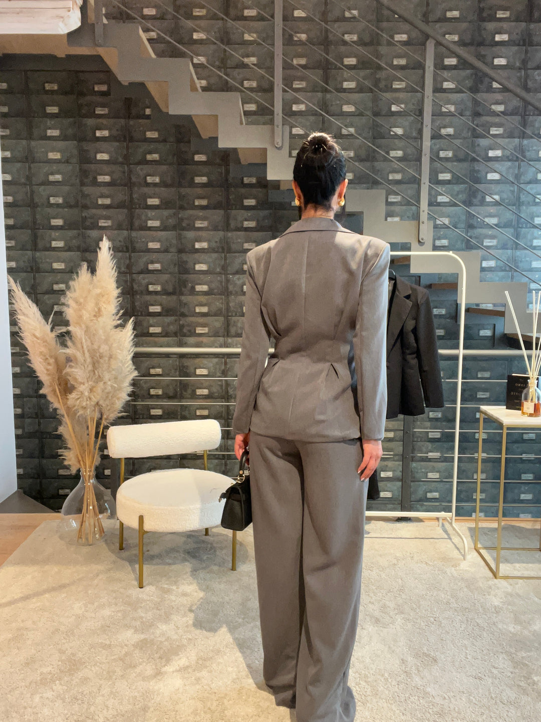 COMPLETO GIORGIA GRIGIO