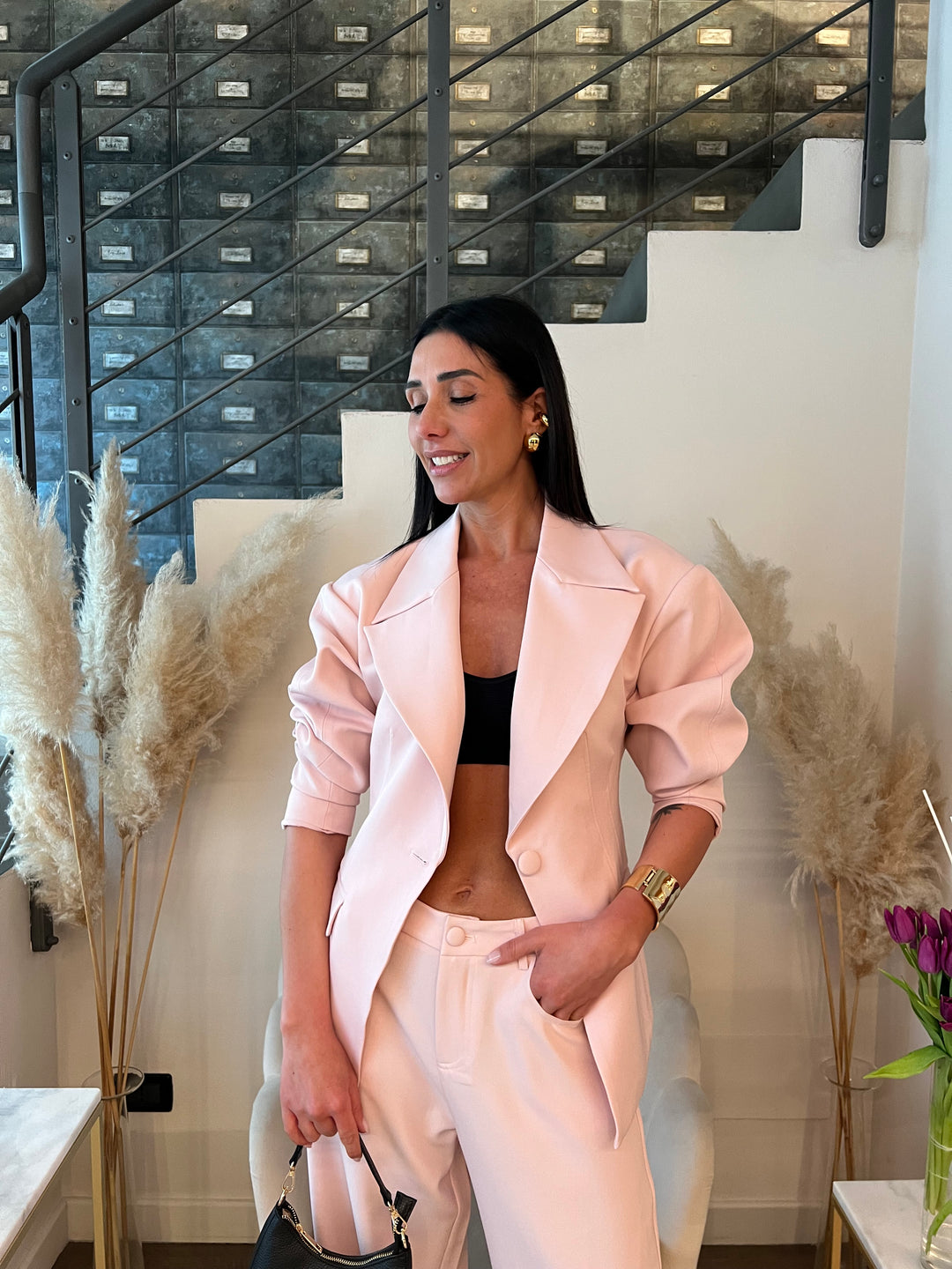 GIACCA VALENTINA LANCIA ROSA