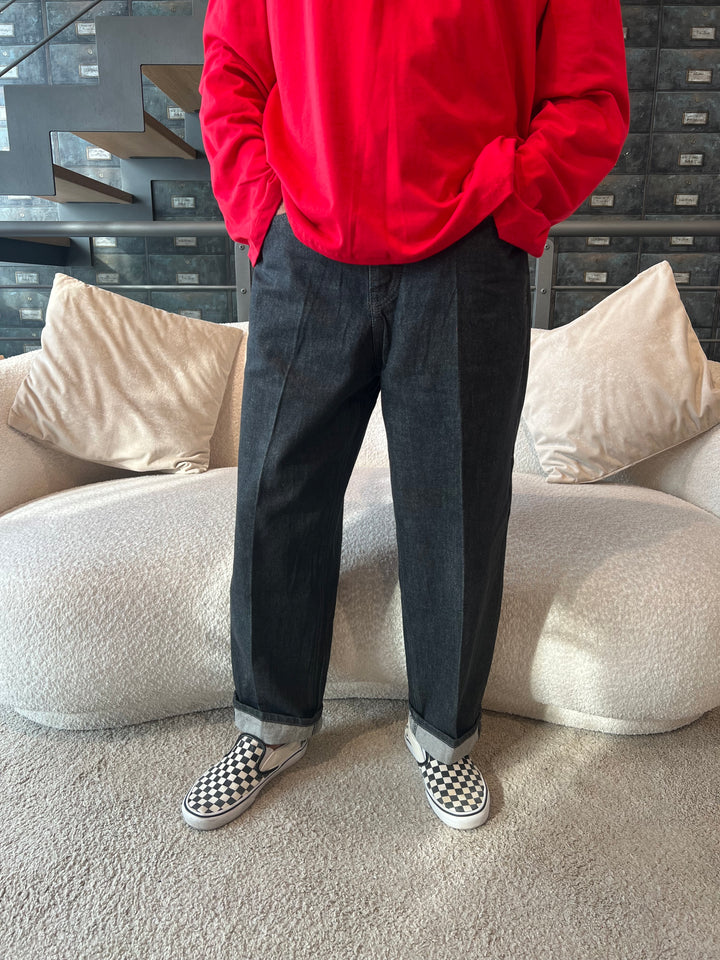 JEANS DRITTO GRIGIO