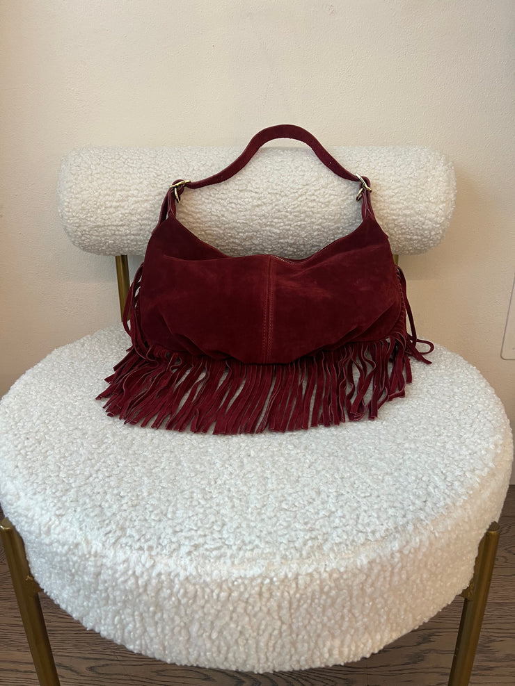 BORSA SUEDE FRANGE
