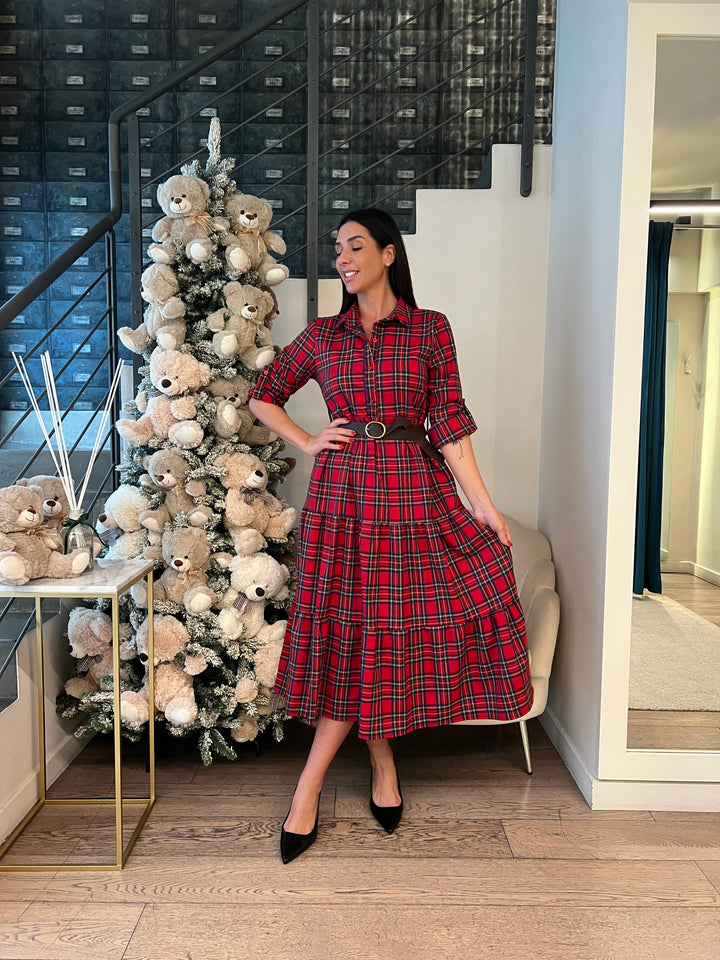 CHEMISIER TARTAN POLO