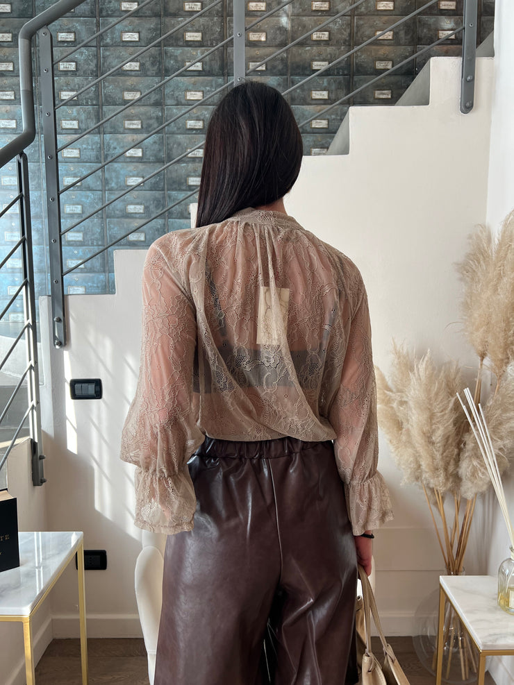 CAMICIA PIZZO