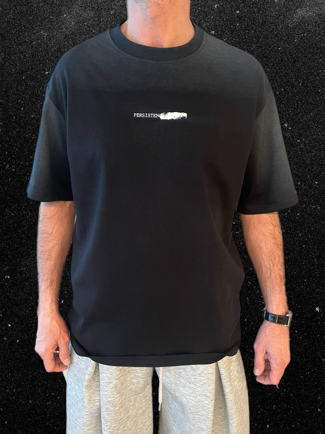 T-SHIRT PERSISTENCE NERO