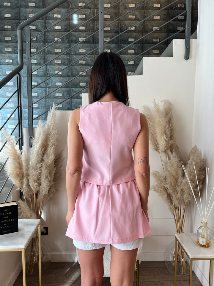 SET BORDI GILET