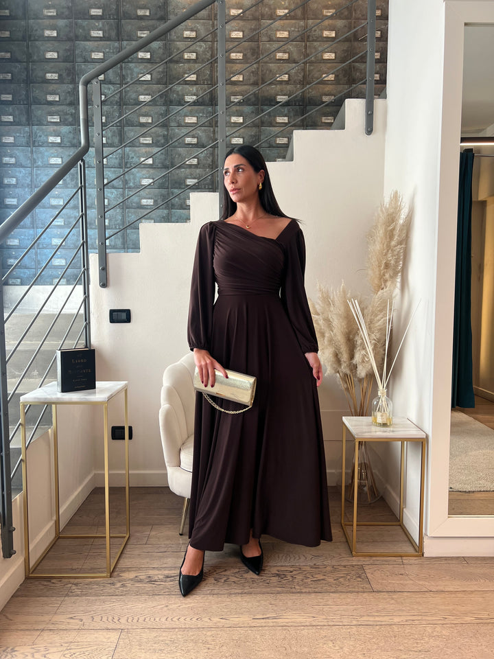 ABITO DENISE MARRONE