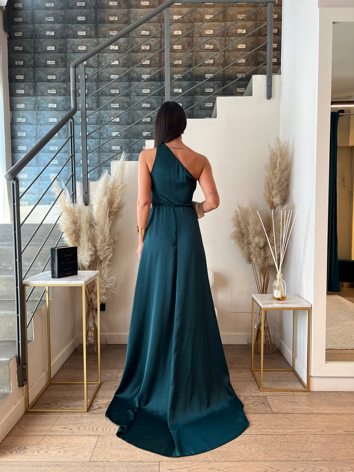 ABITO STRASCICO MONOSPALLA VERDE