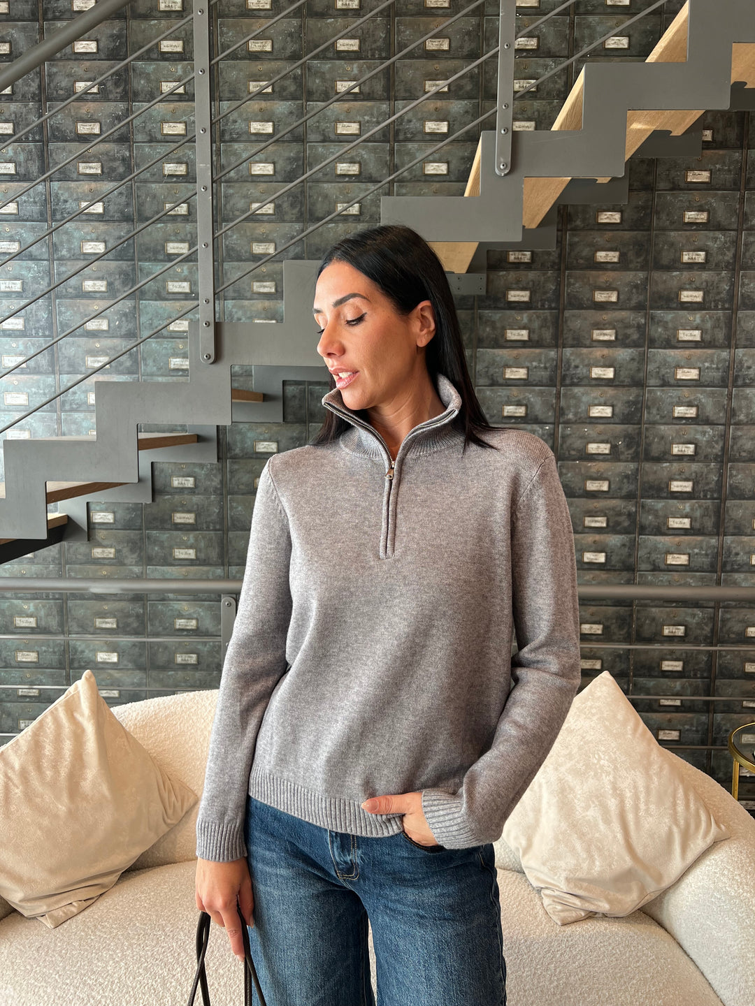 MAGLIONE ZIP
