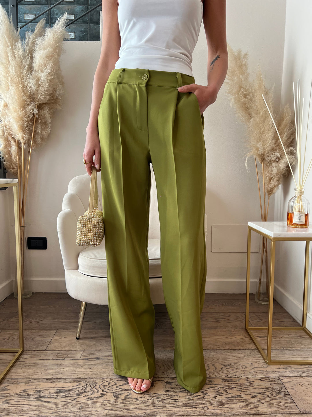 COMPLETO SPILLA CHARTREUSE