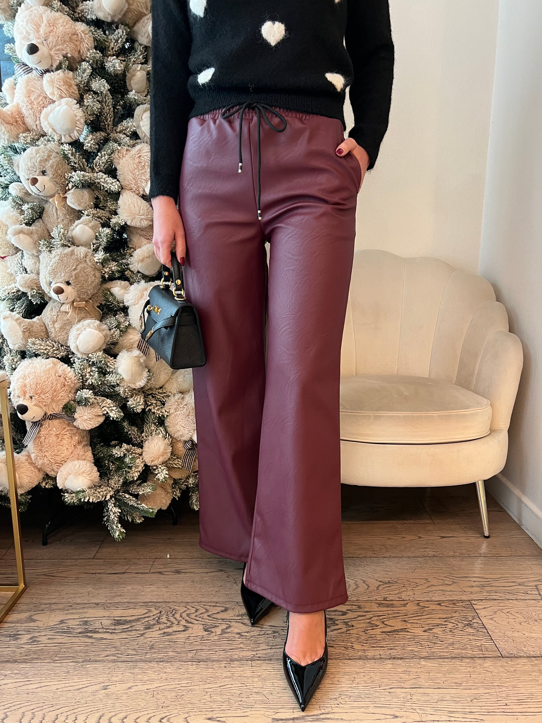 PANTA ECOPELLE ELASTICO