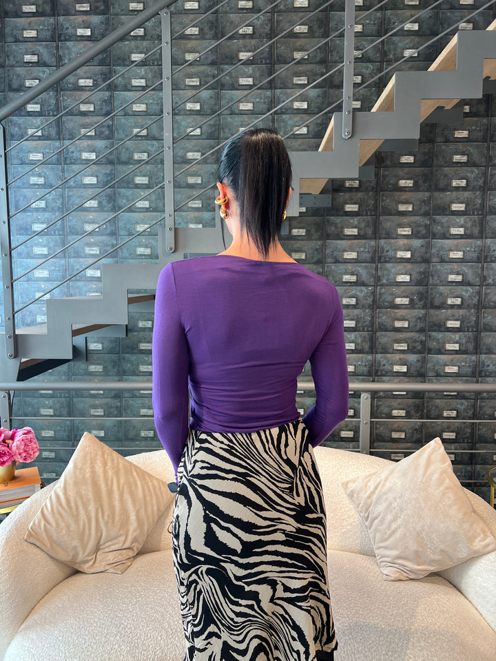 MAGLIA LUMINA VIOLA