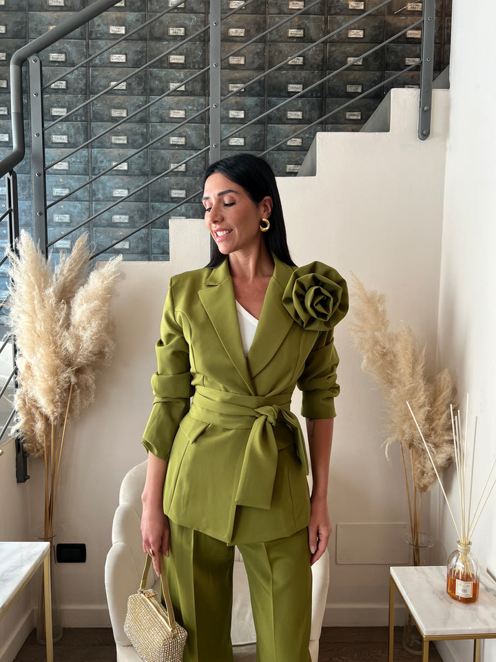 COMPLETO SPILLA CHARTREUSE