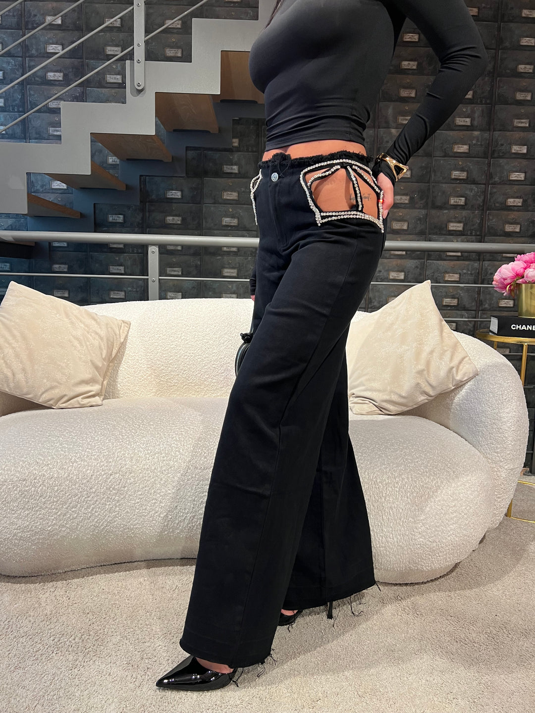 JEANS STELLA NERO