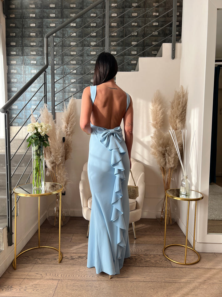 ABITO SIRENA FIOCCO AZZURRO