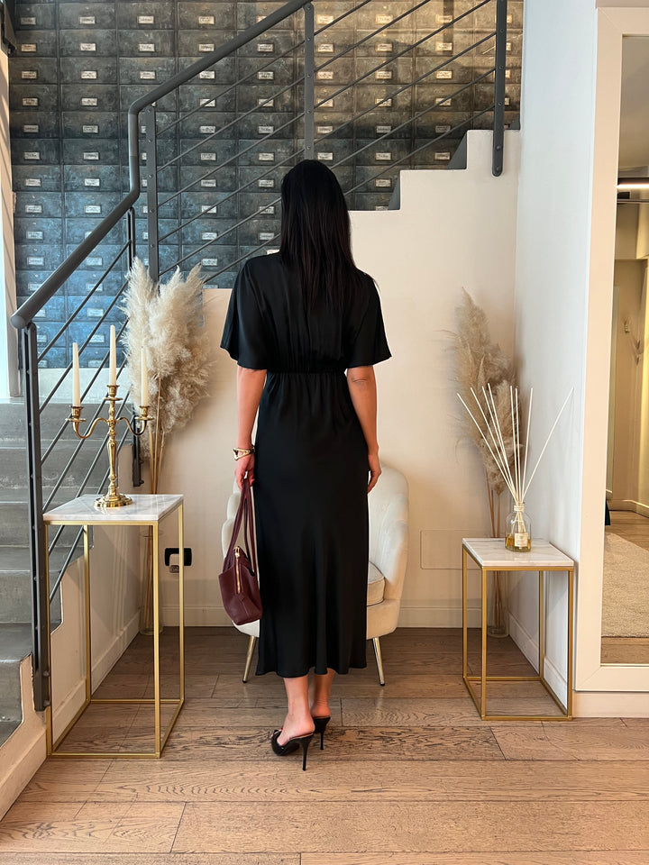 ABITO MIDI BORDO PIZZO