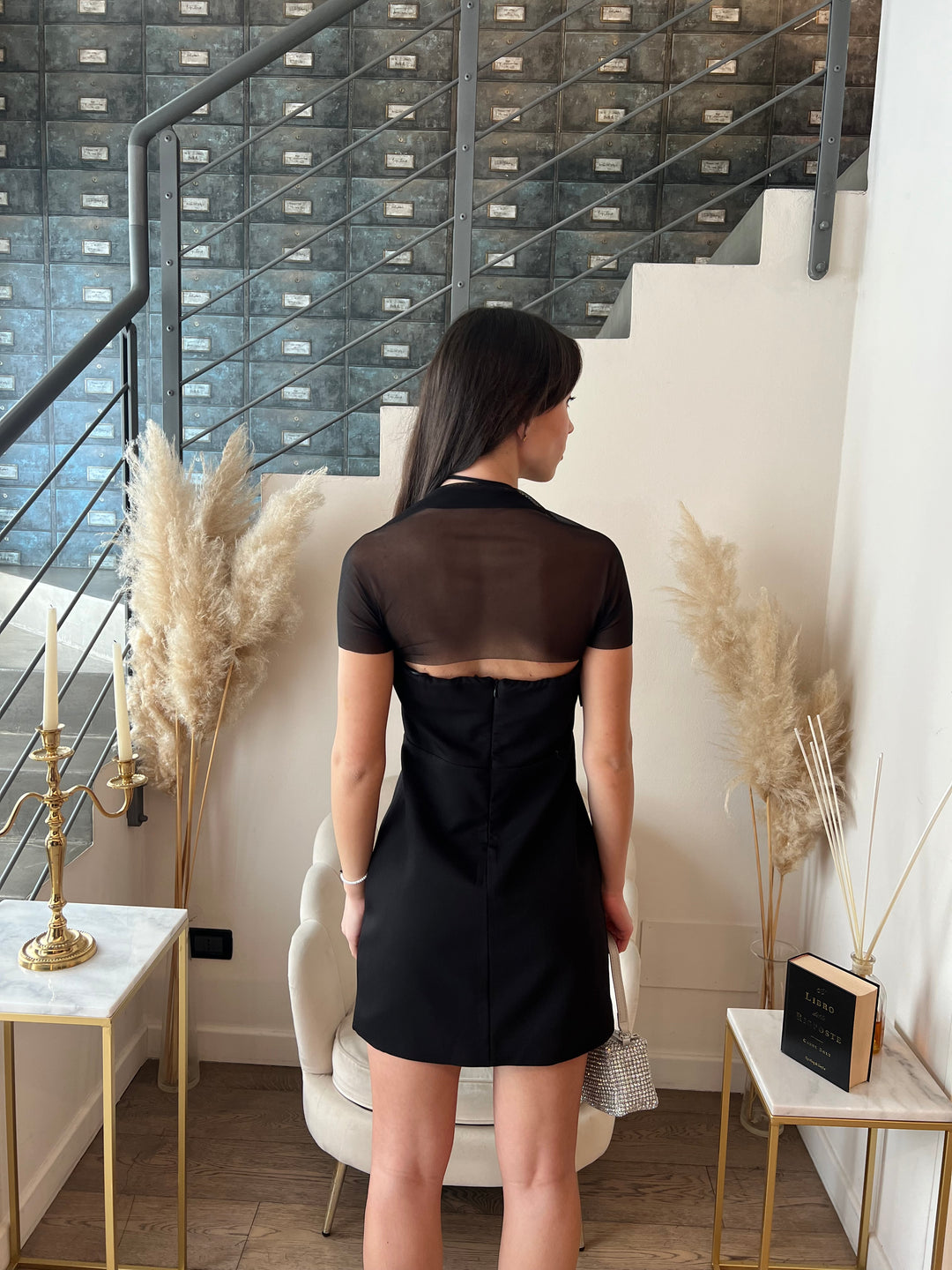 ABITO LUMINA SPALLE NERO