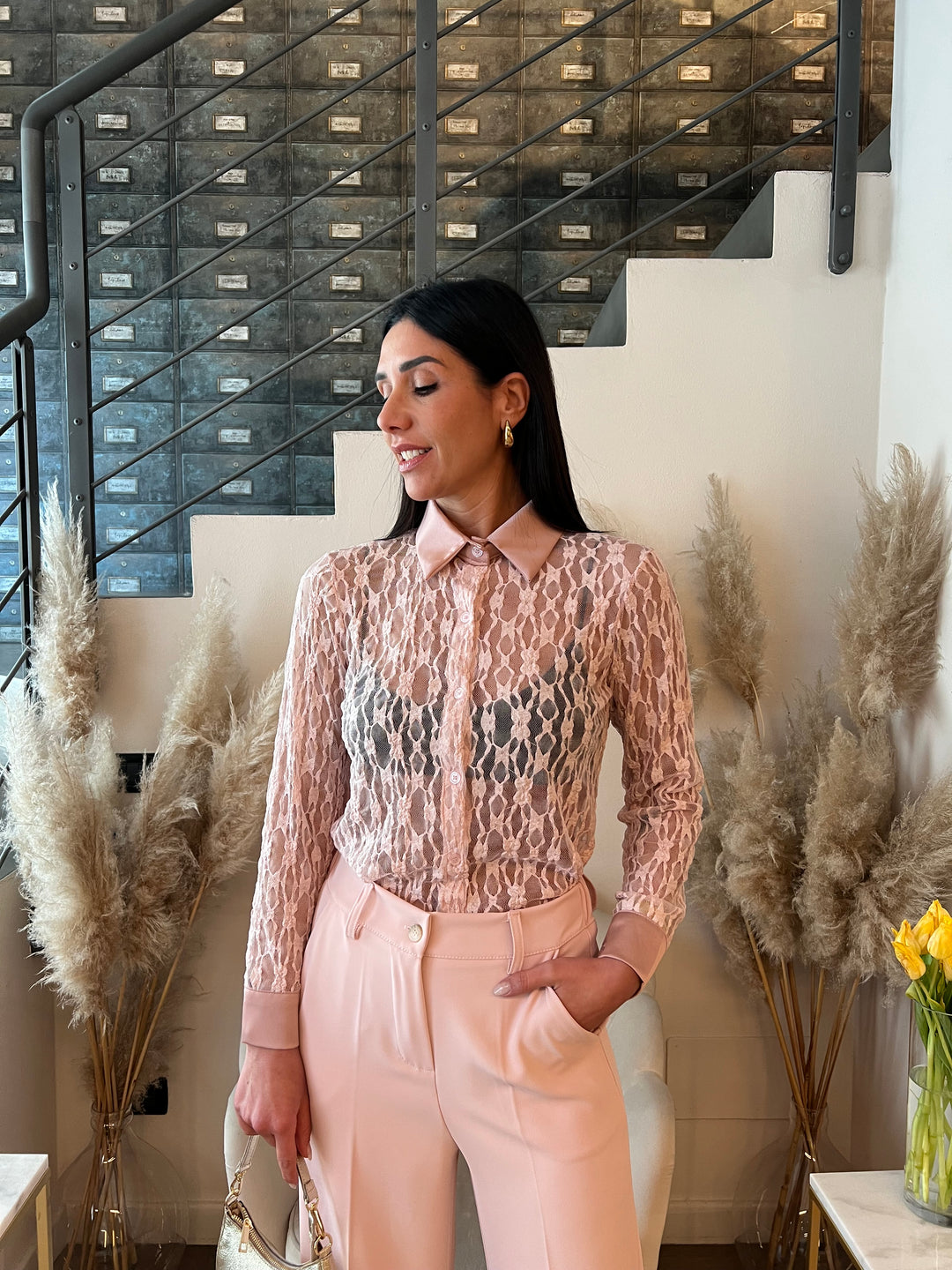 CAMICIA PIZZO