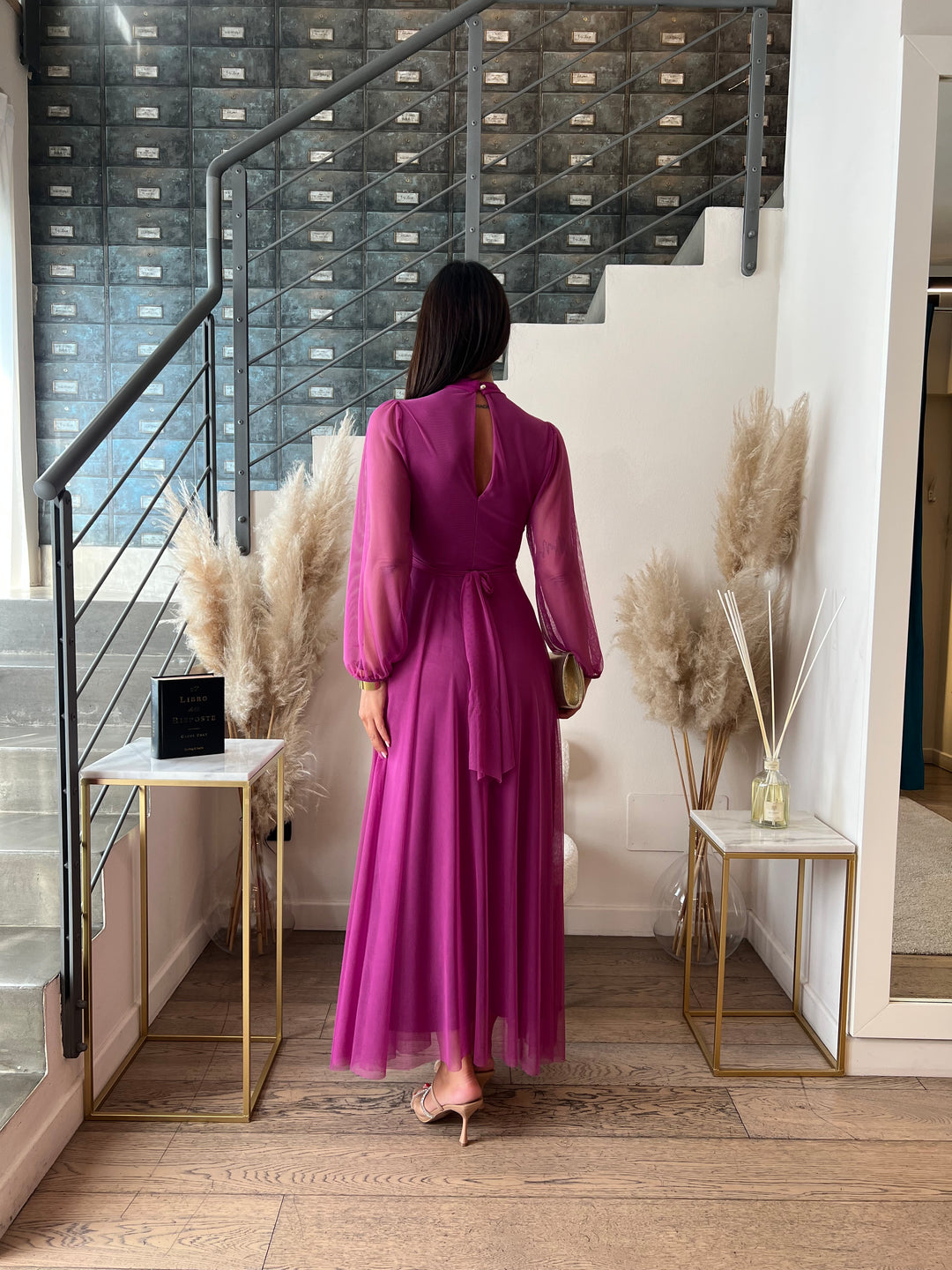 ABITO VALERIA MAGENTA