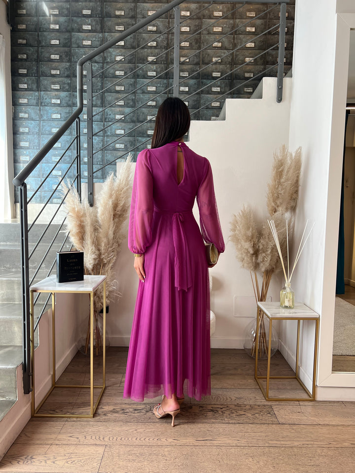 ABITO VALERIA MAGENTA