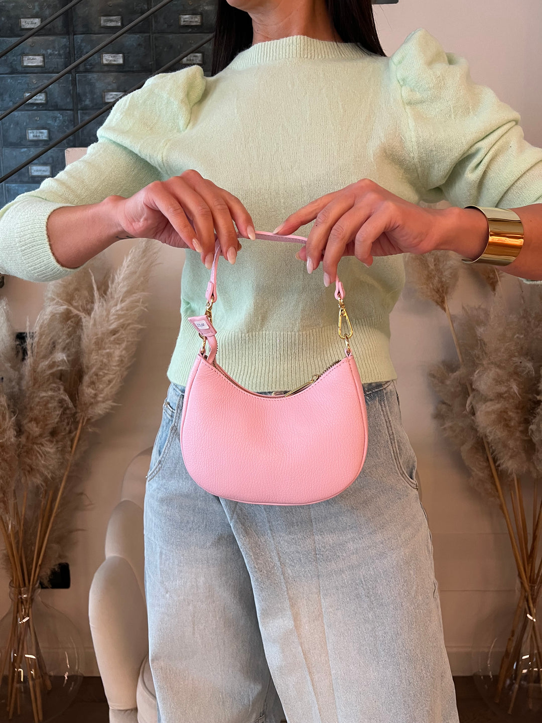 BORSA LUNETTA