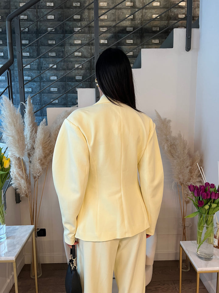 GIACCA VALENTINA LANCIA GIALLO