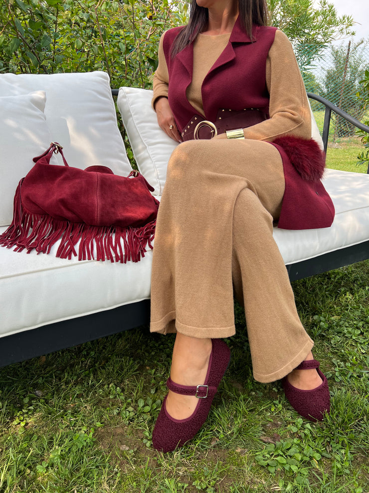 BORSA SUEDE FRANGE