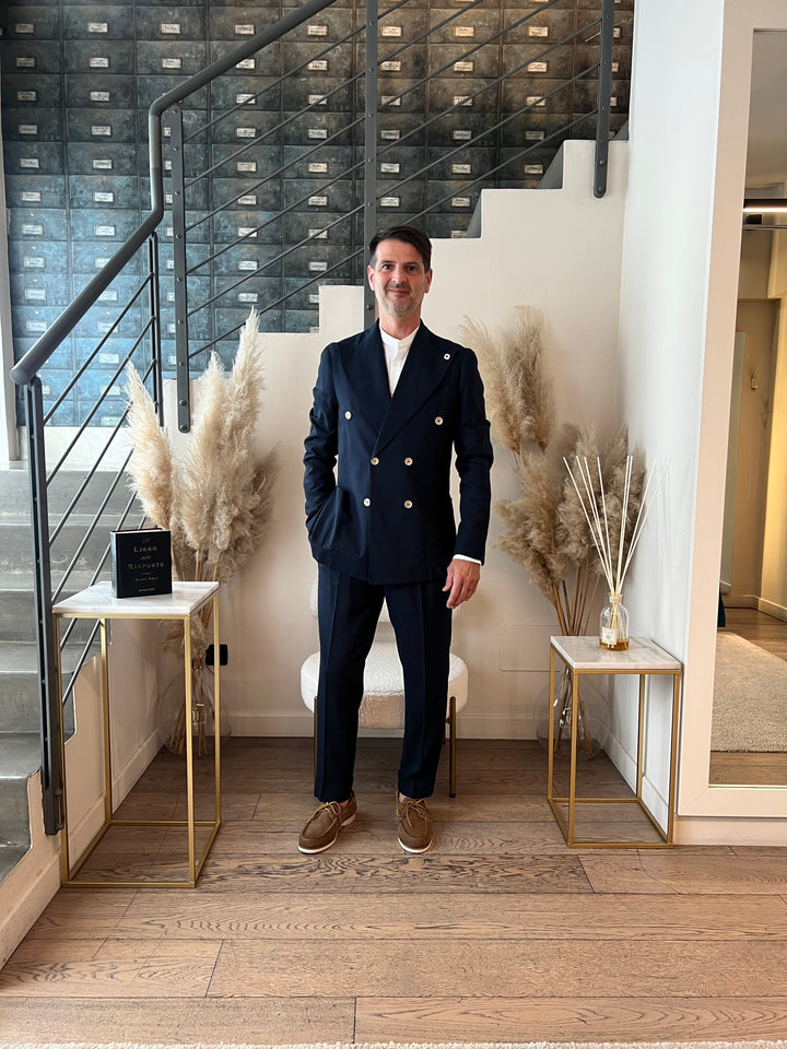 COMPLETO LAPO LINO BLU