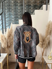 CARDIGAN SCOZZESE ORSETTO