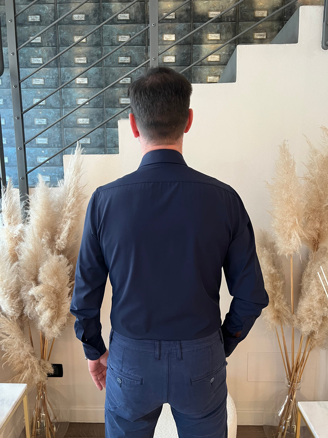 CAMICIA NO STIRO BI-STRETCH