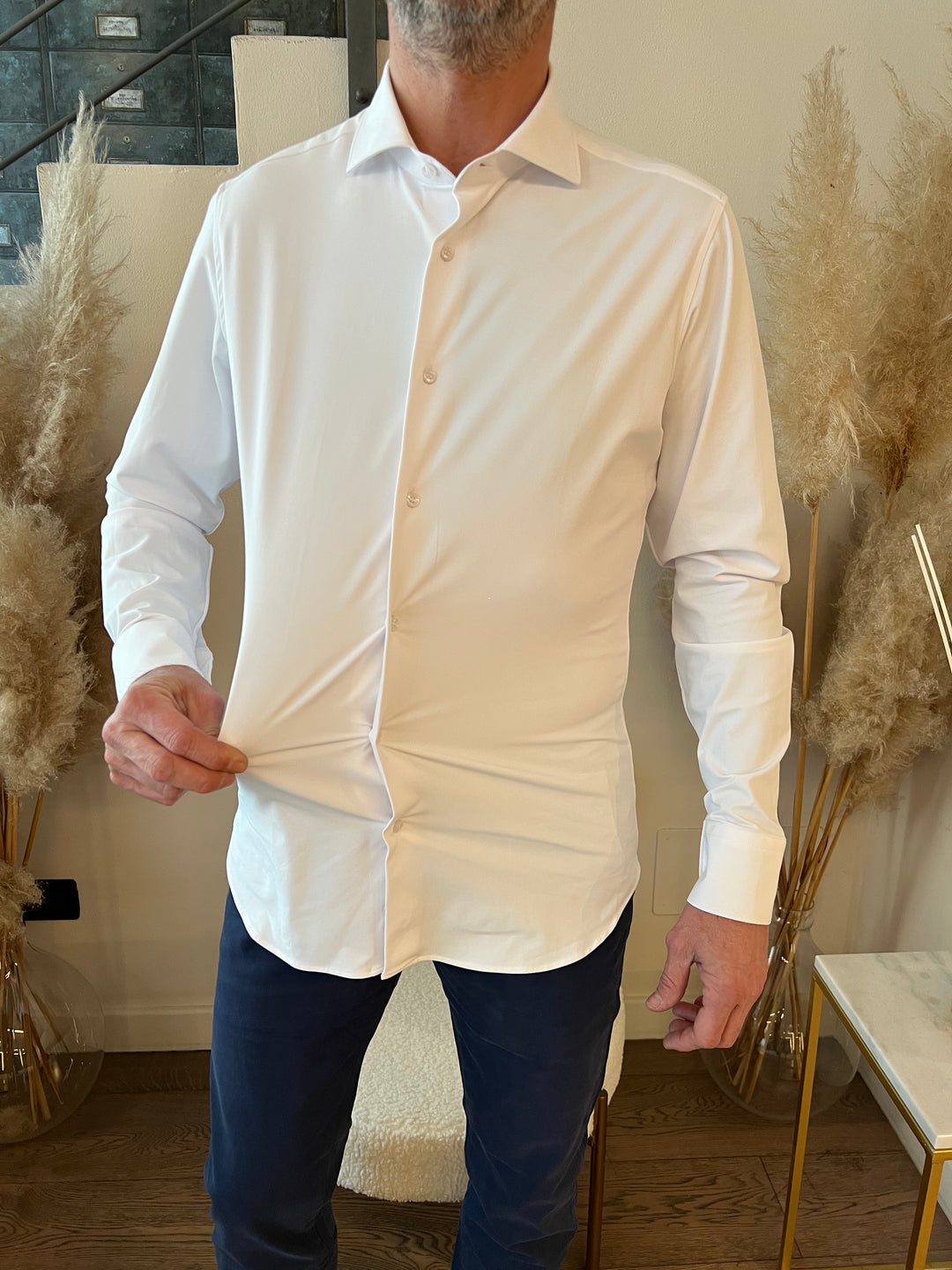 CAMICIA NO STIRO BI-STRETCH