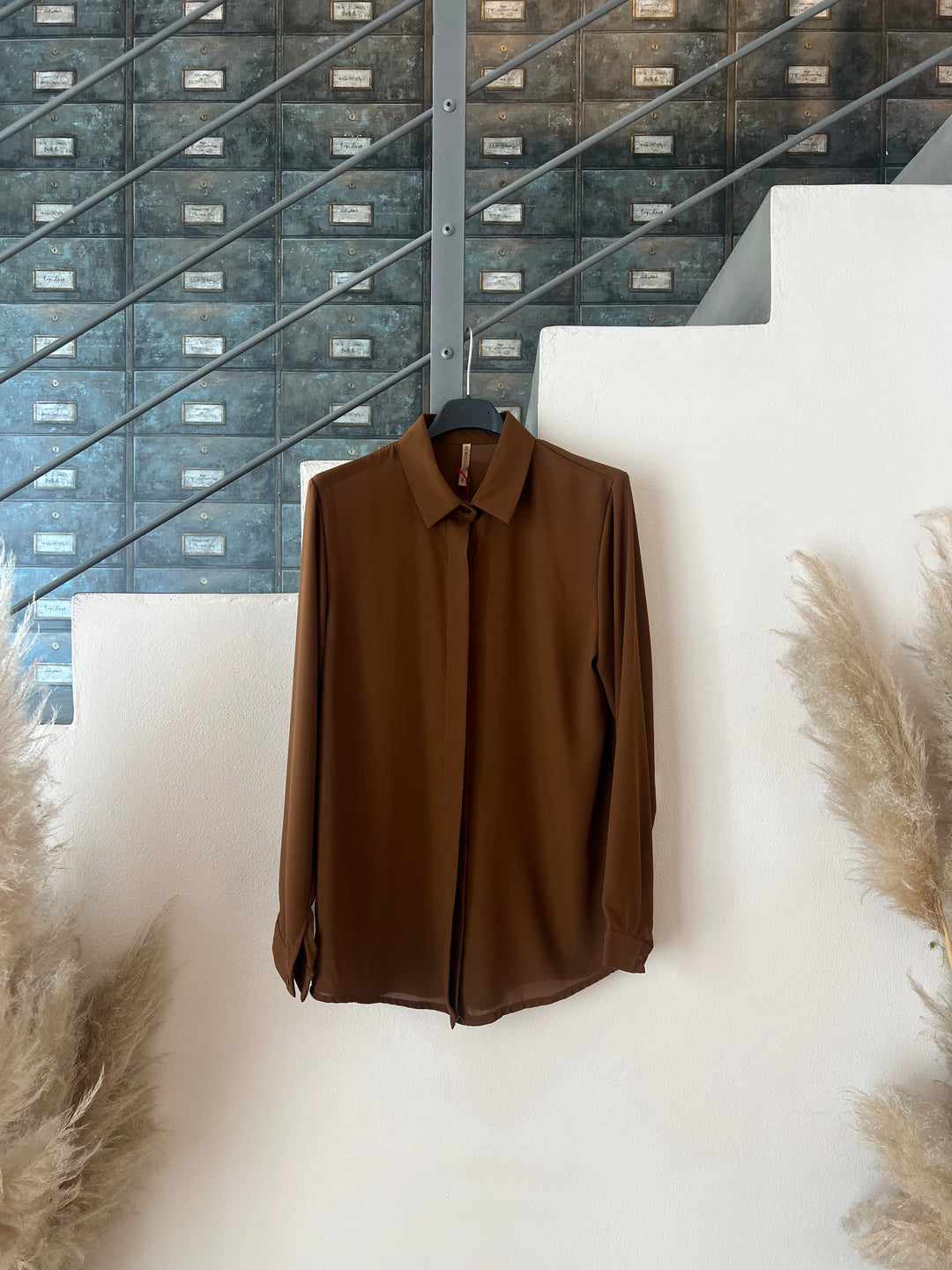 CAMICIA ALLACCIATURA NASCOSTA