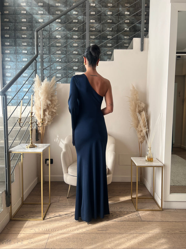 ABITO FRANGE BLU