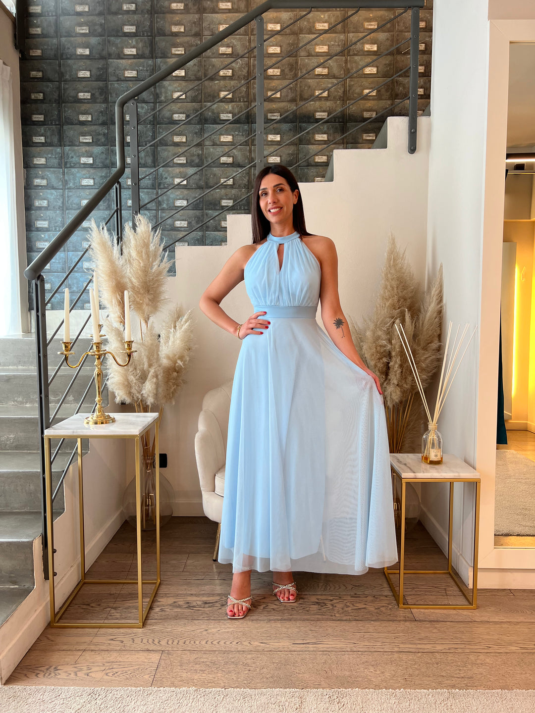 ABITO ALESSANDRA AZZURRO