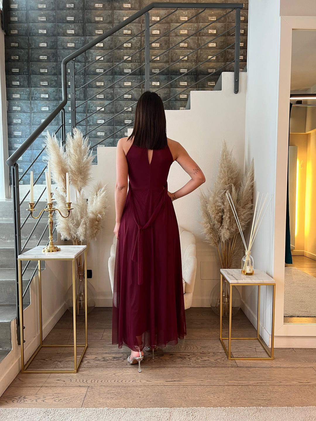 ABITO ALESSANDRA BORDEAUX