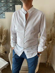 CAMICIA CINTURINO POIS