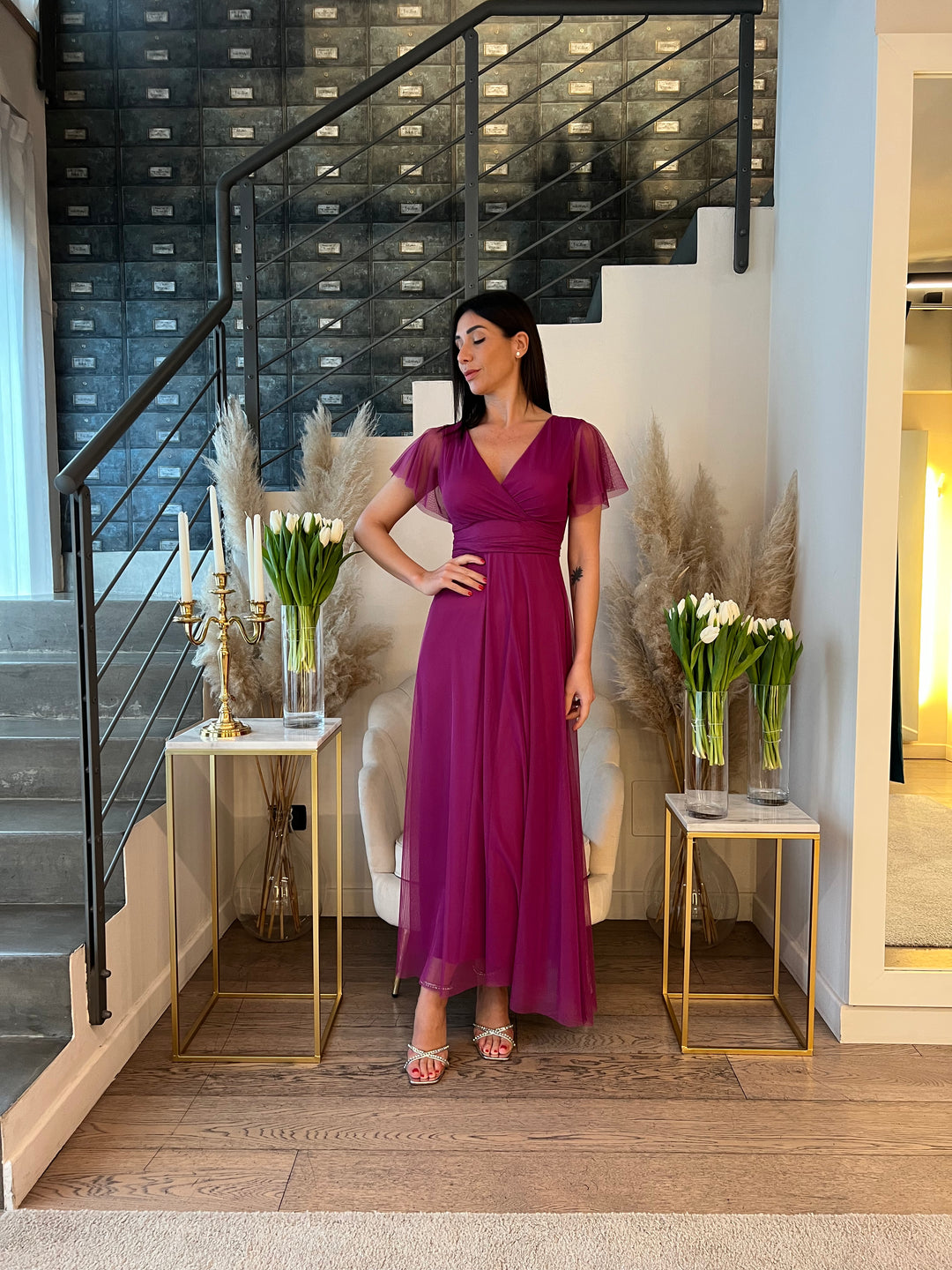 ABITO ANTONELLA MAGENTA